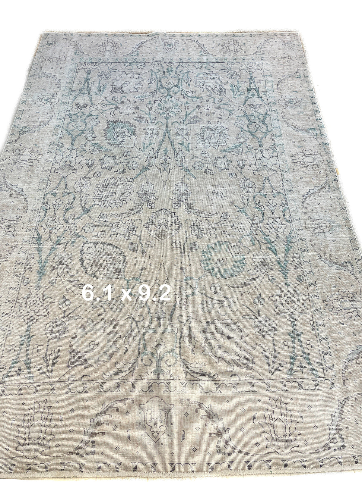 Pakistani Hand-Knotted Area Rug
