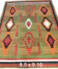 Pakistani Hand-Knotted Kilim