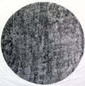 Contemporary Hand-Loomed Round Area Rug