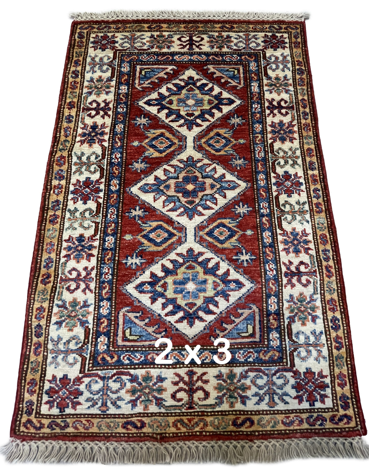 Pakistani Hand-Knotted Kazak