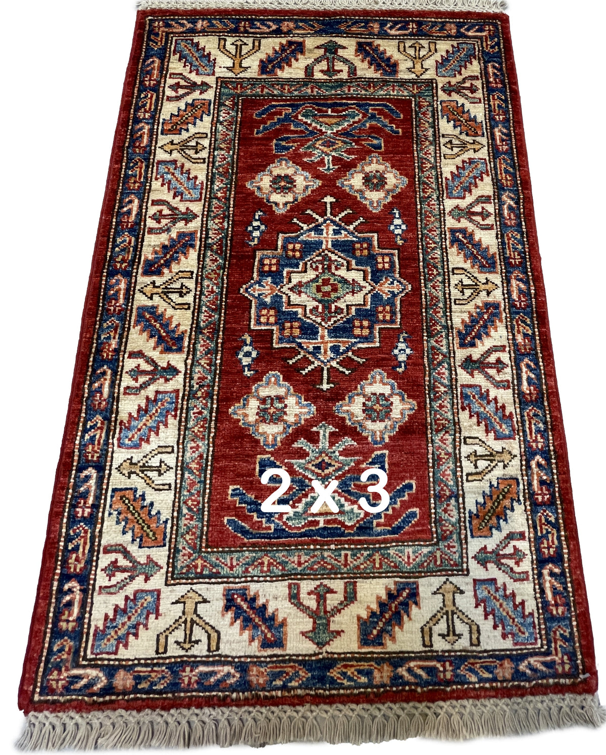 Pakistani Hand-Knotted Kazak