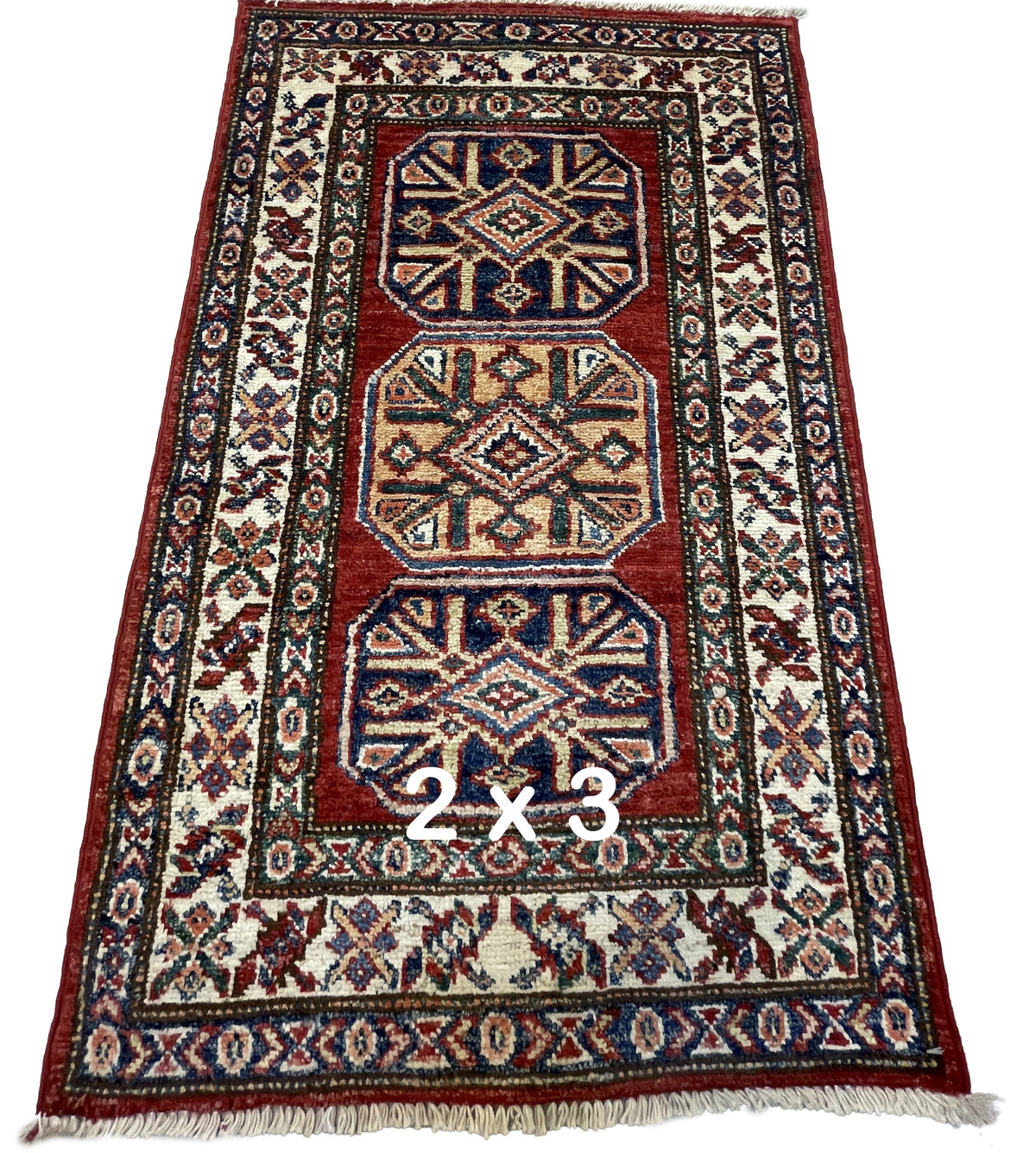 Pakistani Hand-Knotted Kazak