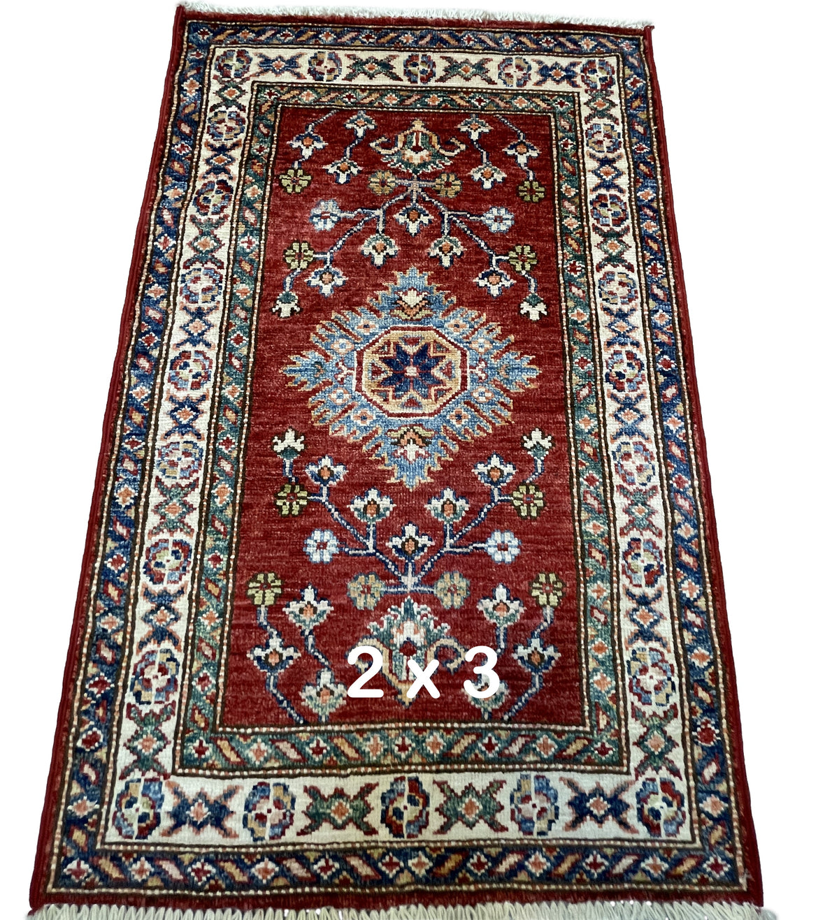 Pakistani Hand-Knotted Kazak