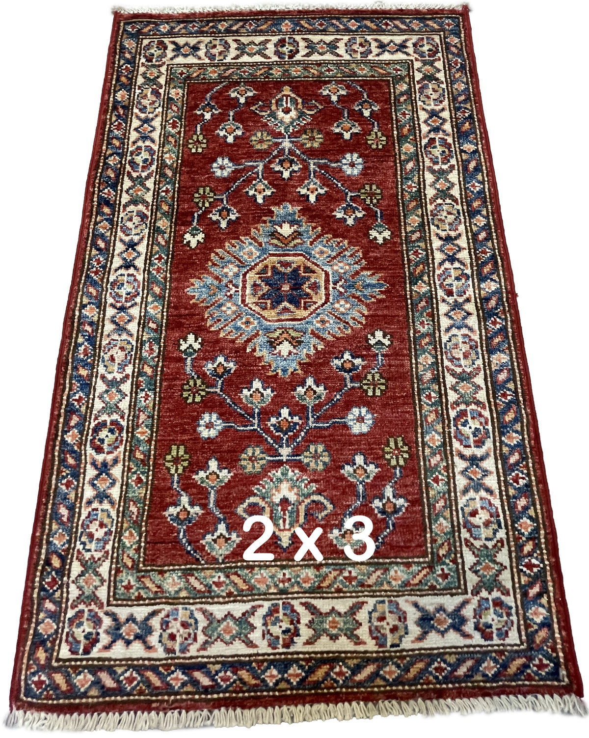 Pakistani Hand-Knotted Kazak