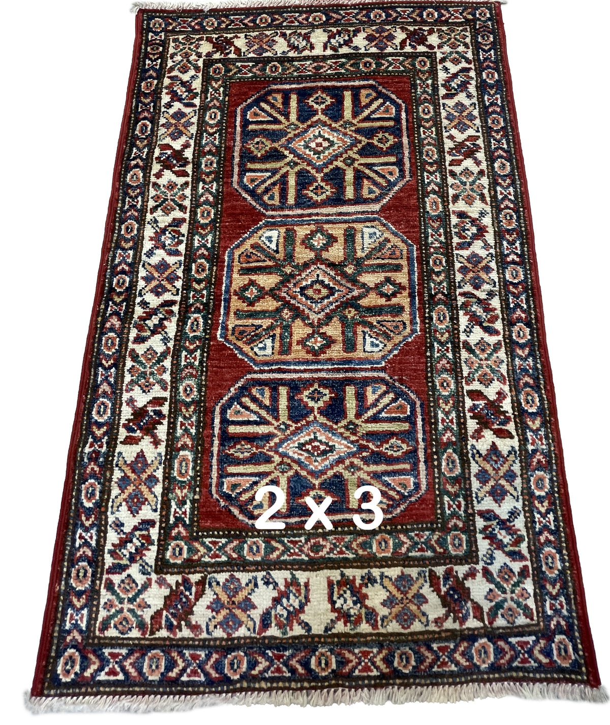 Pakistani Hand-Knotted Kazak