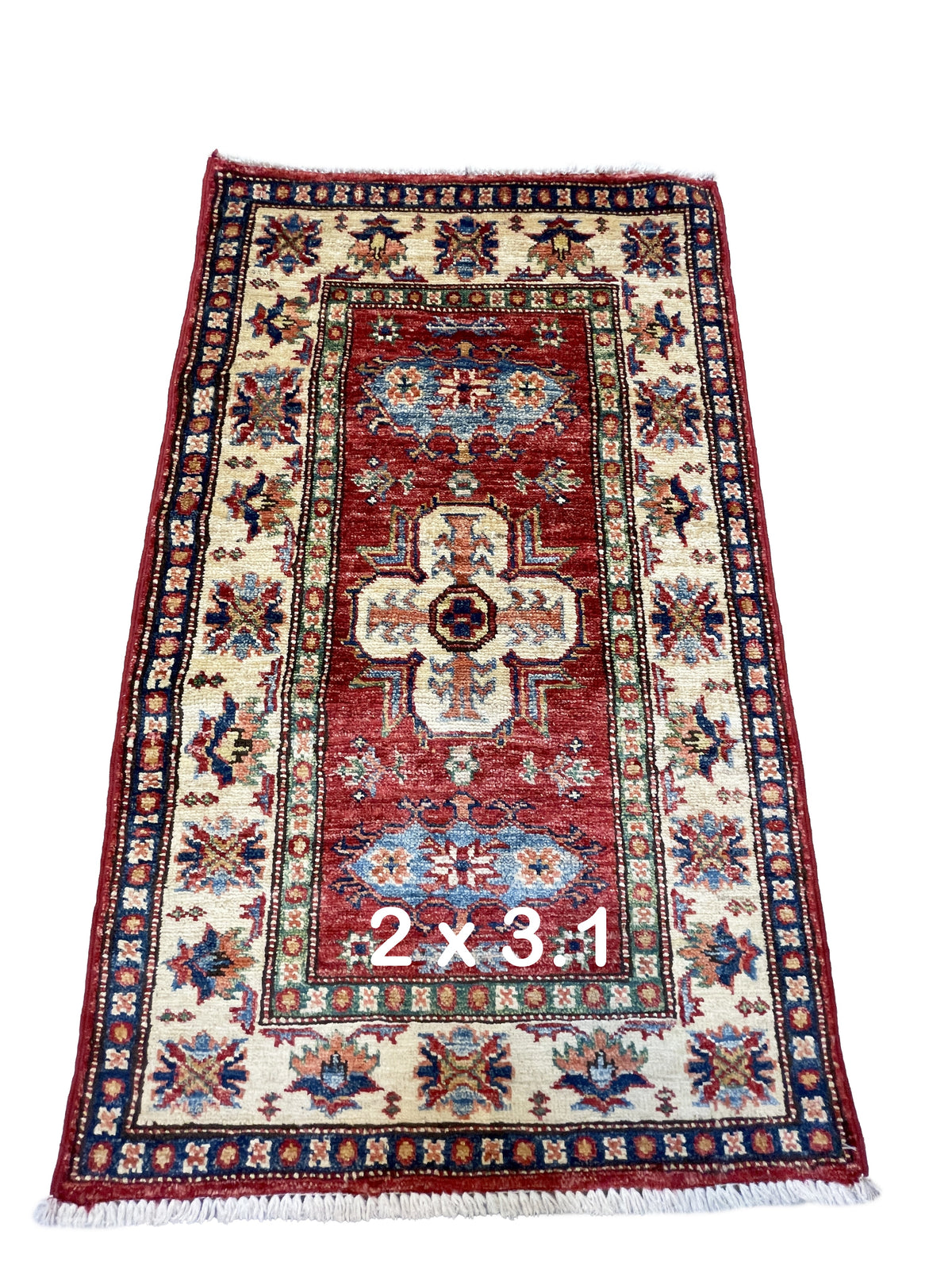 Pakistani Hand-Knotted Kazak