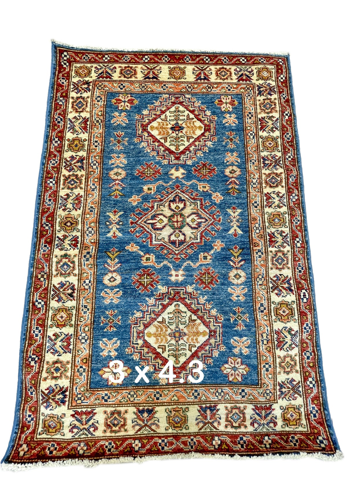 Pakistani Hand-Knotted Kazak