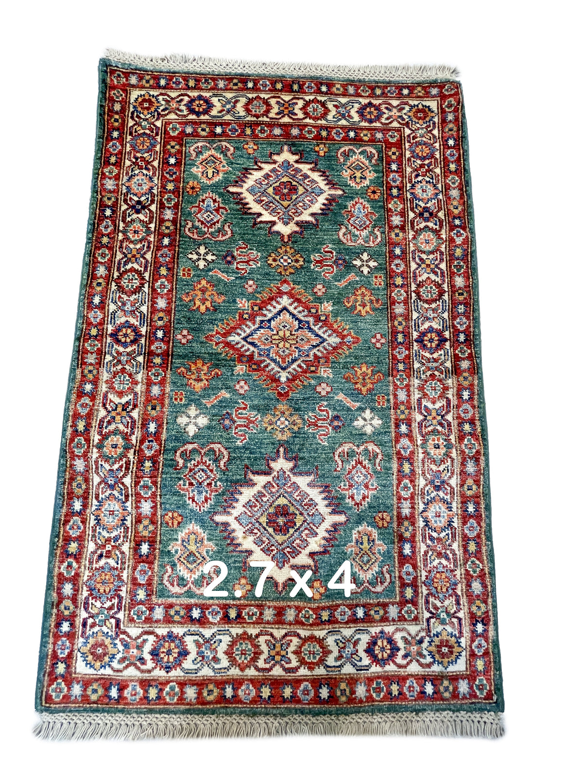 Pakistani Hand-Knotted Kazak