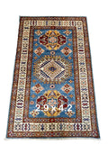 Pakistani Hand-Knotted Kazak