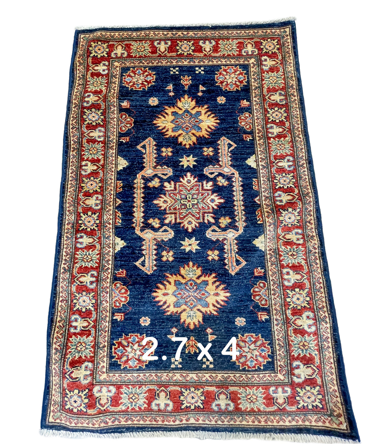 Pakistani Hand-Knotted Kazak
