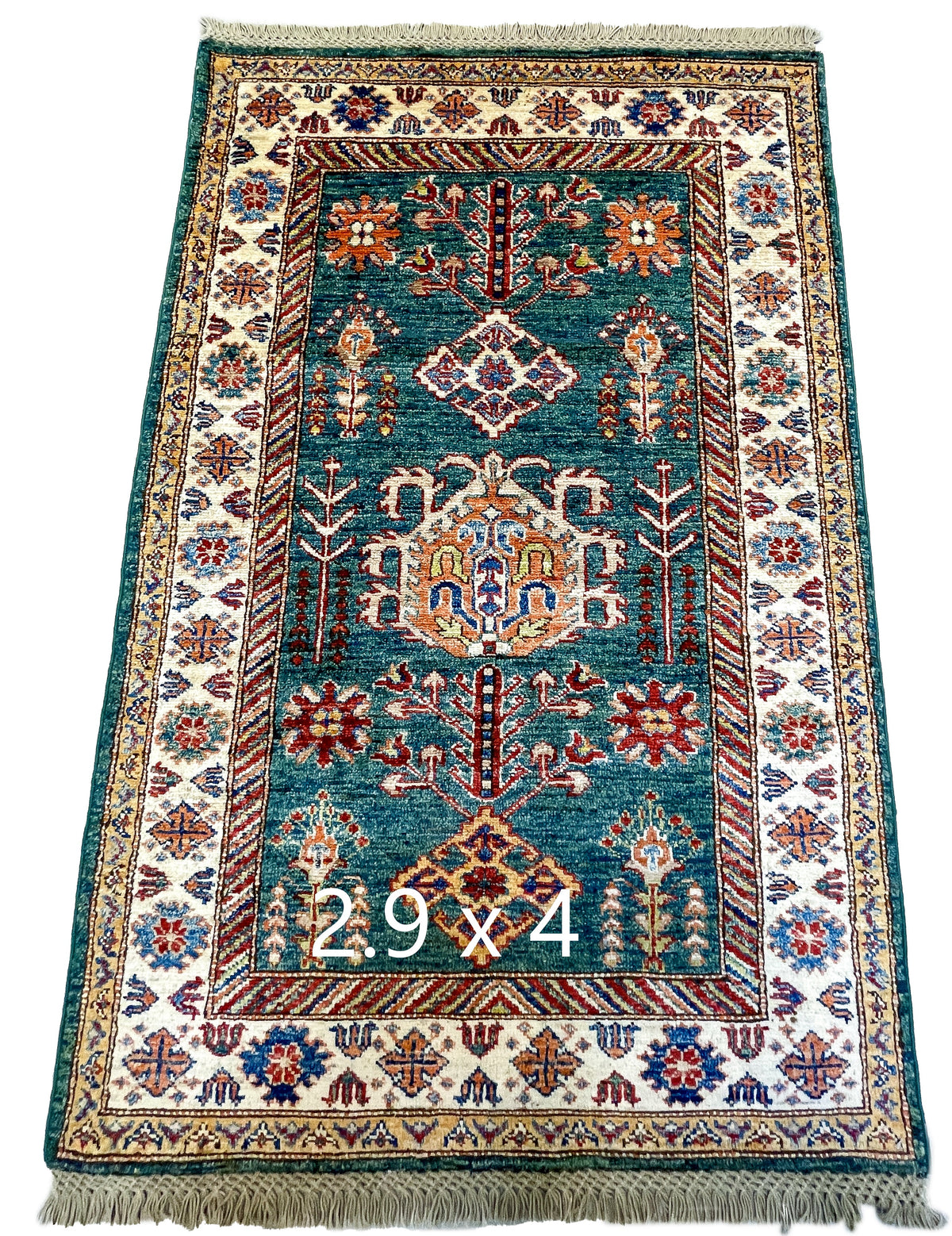 Pakistani Hand-Knotted Kazak