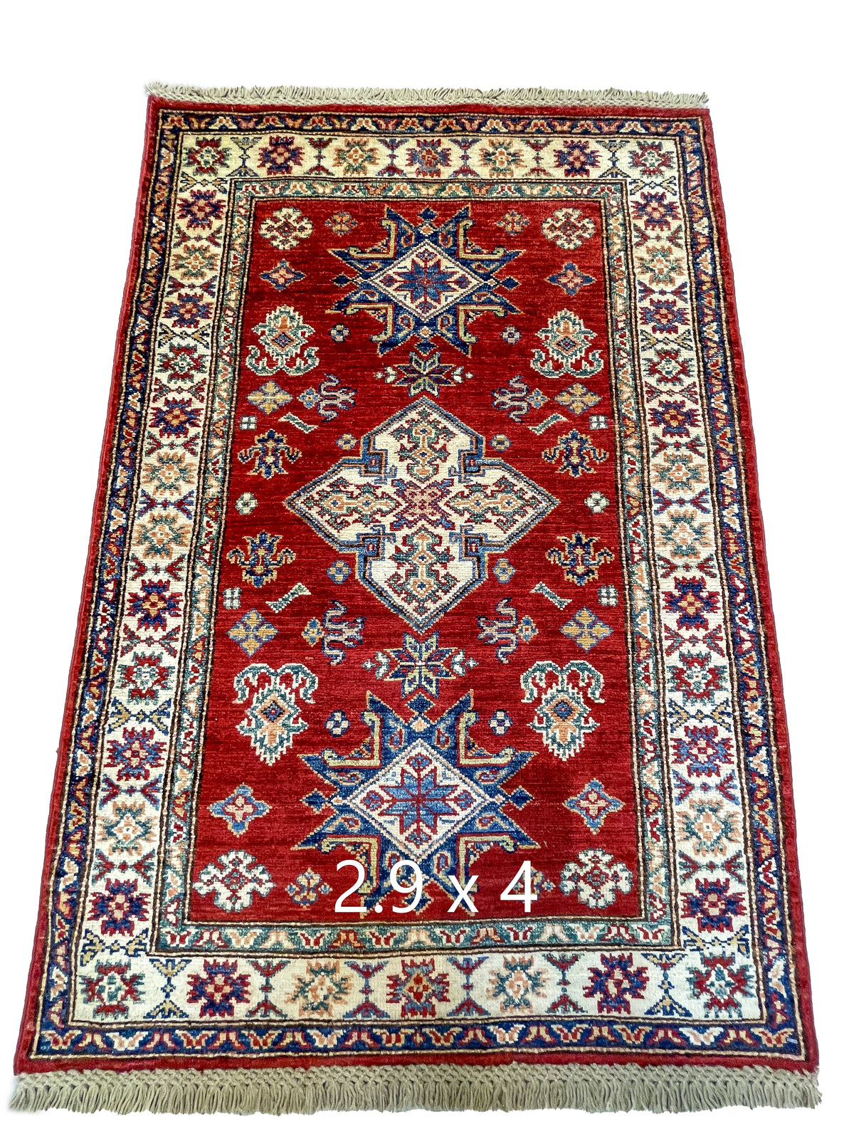 Pakistani Hand-Knotted Kazak