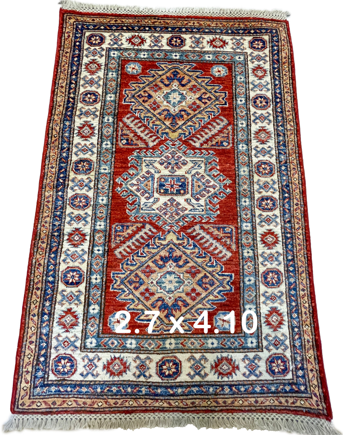 Pakistani Hand-Knotted Kazak
