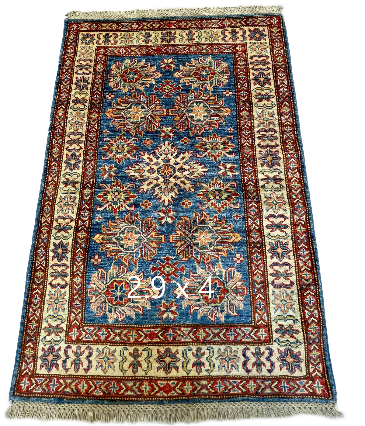 Pakistani Hand-Knotted Kazak