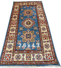 Pakistani Hand-Knotted Kazak