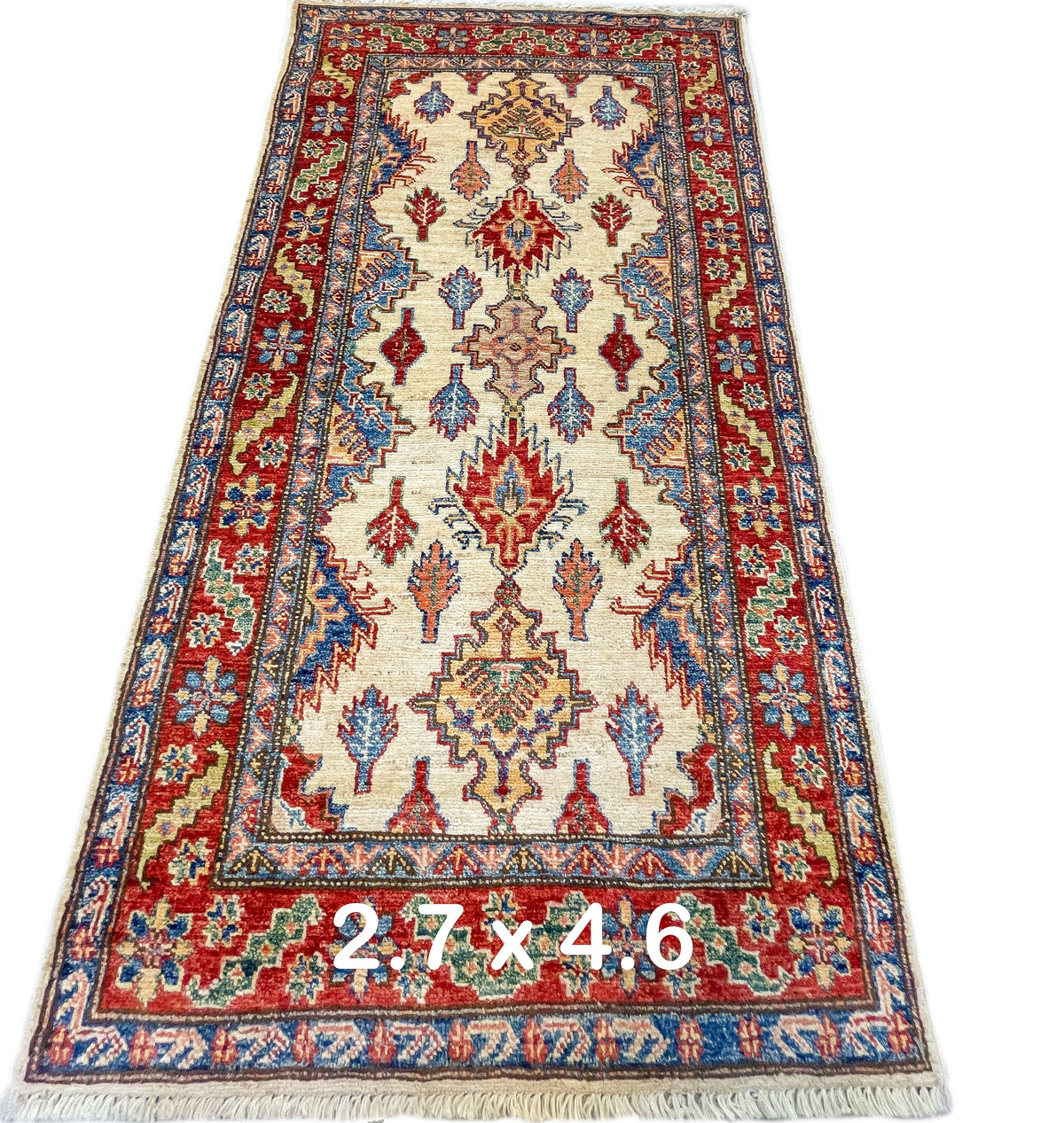 Pakistani Hand-Knotted Kazak