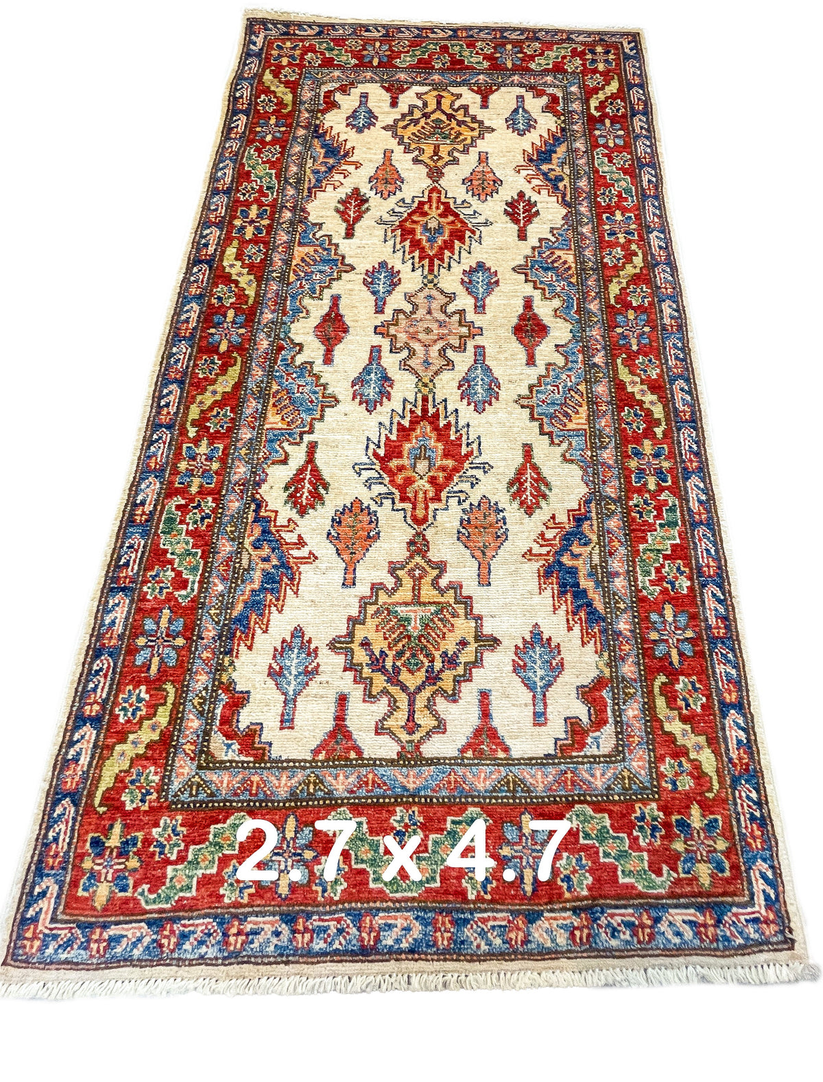 Pakistani Hand-Knotted Kazak