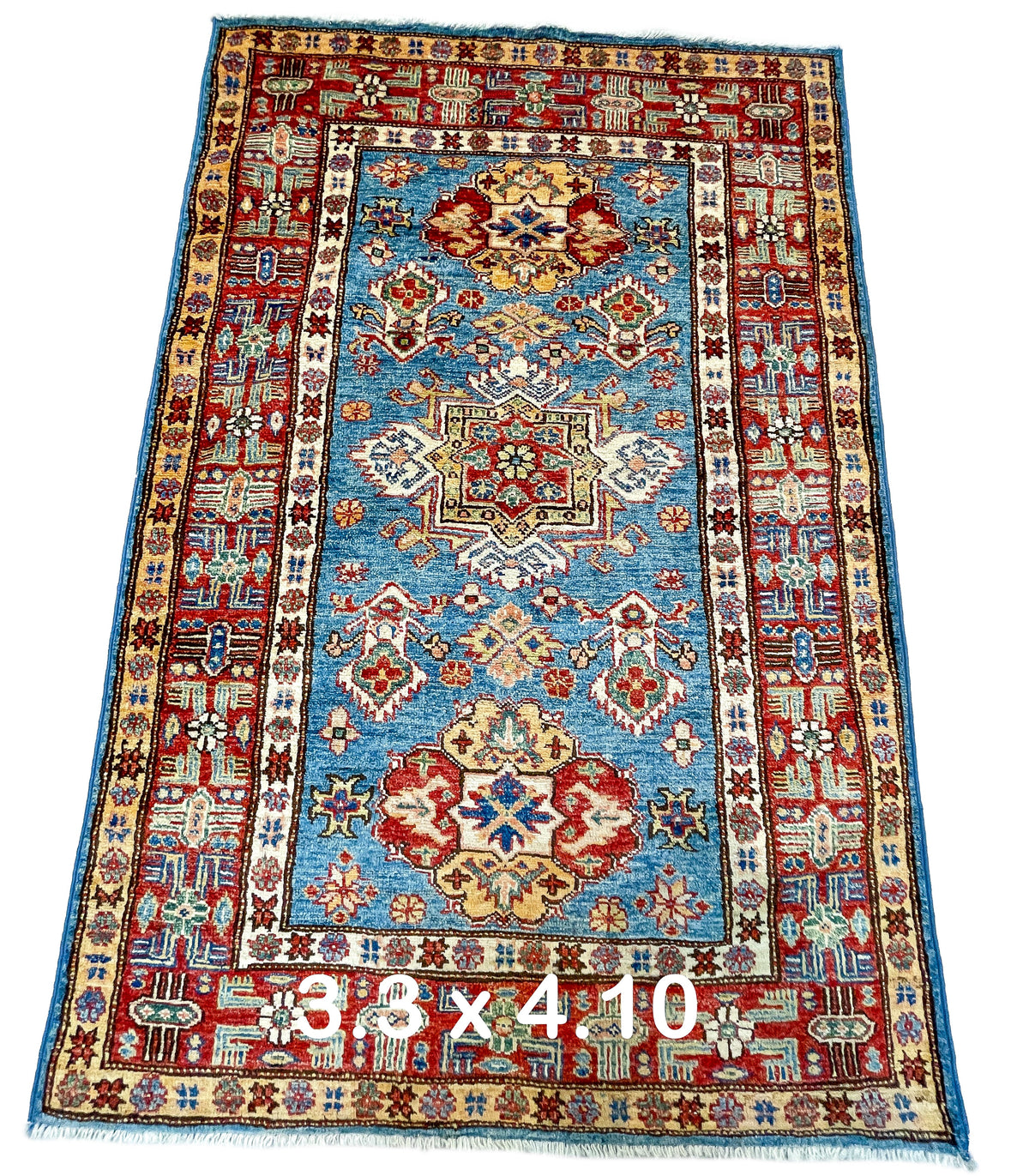 Pakistani Hand-Knotted Kazak