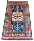 Pakistani Hand-Knotted Kazak