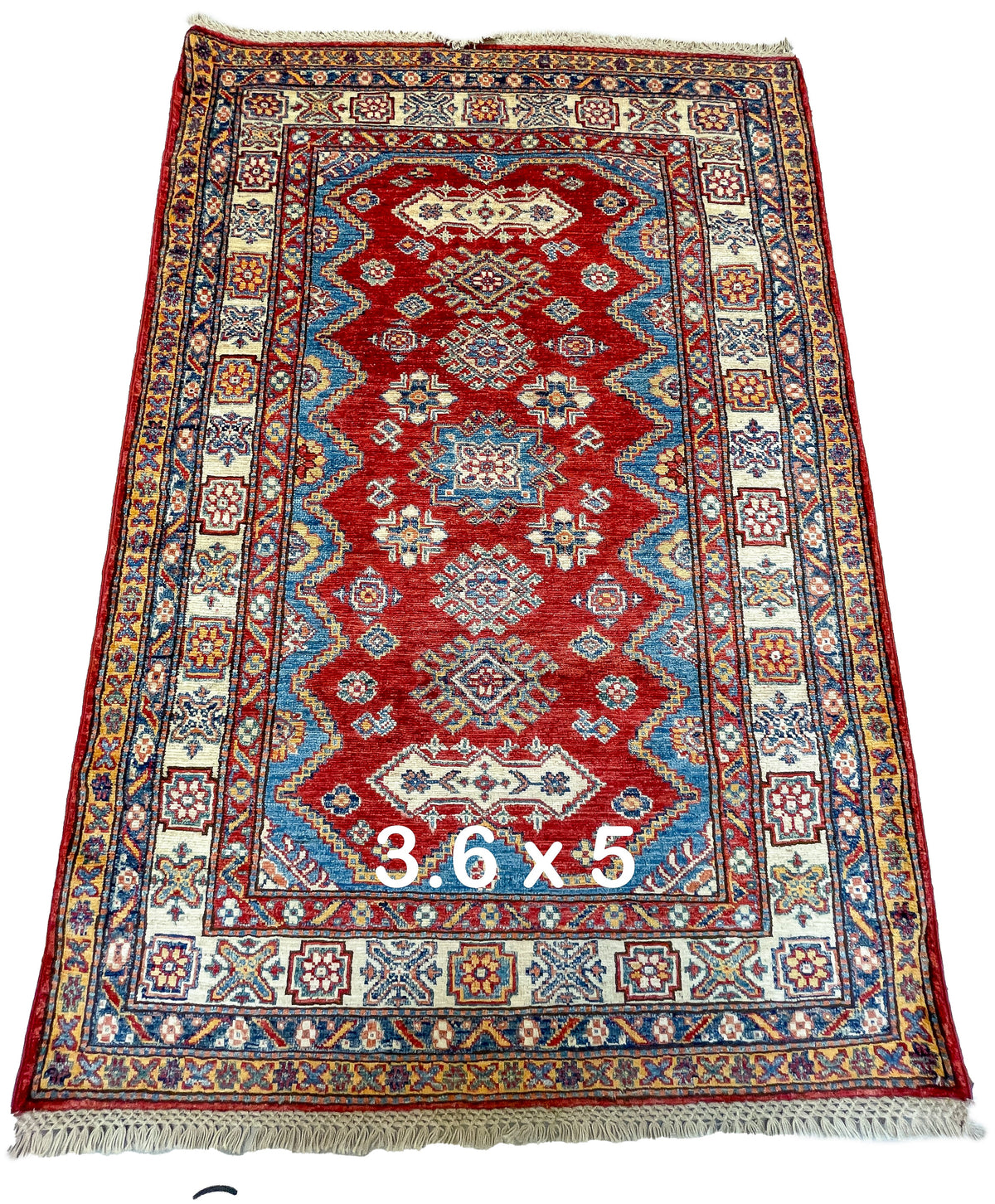 Pakistani Hand-Knotted Kazak