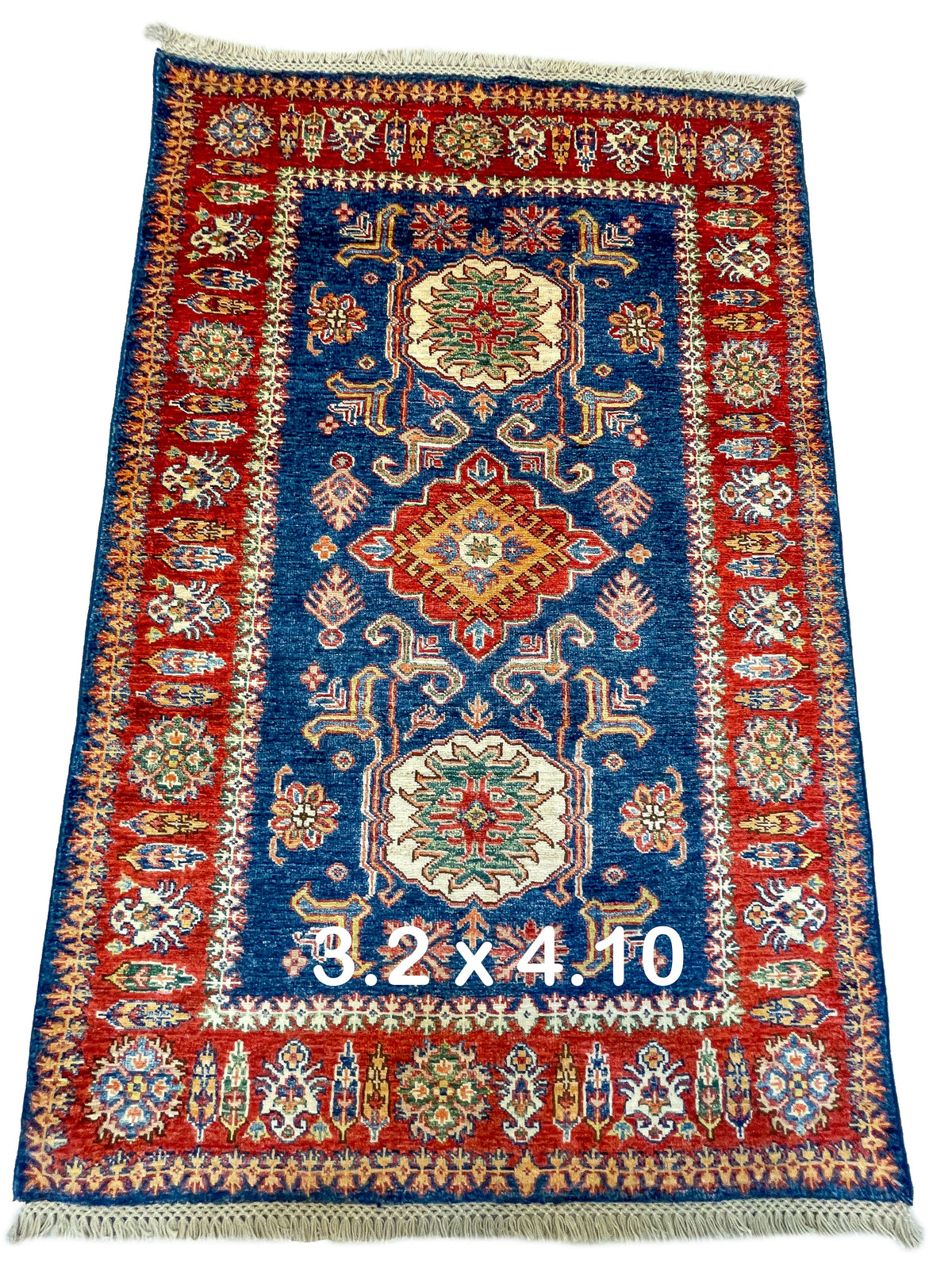 Pakistani Hand-Knotted Kazak