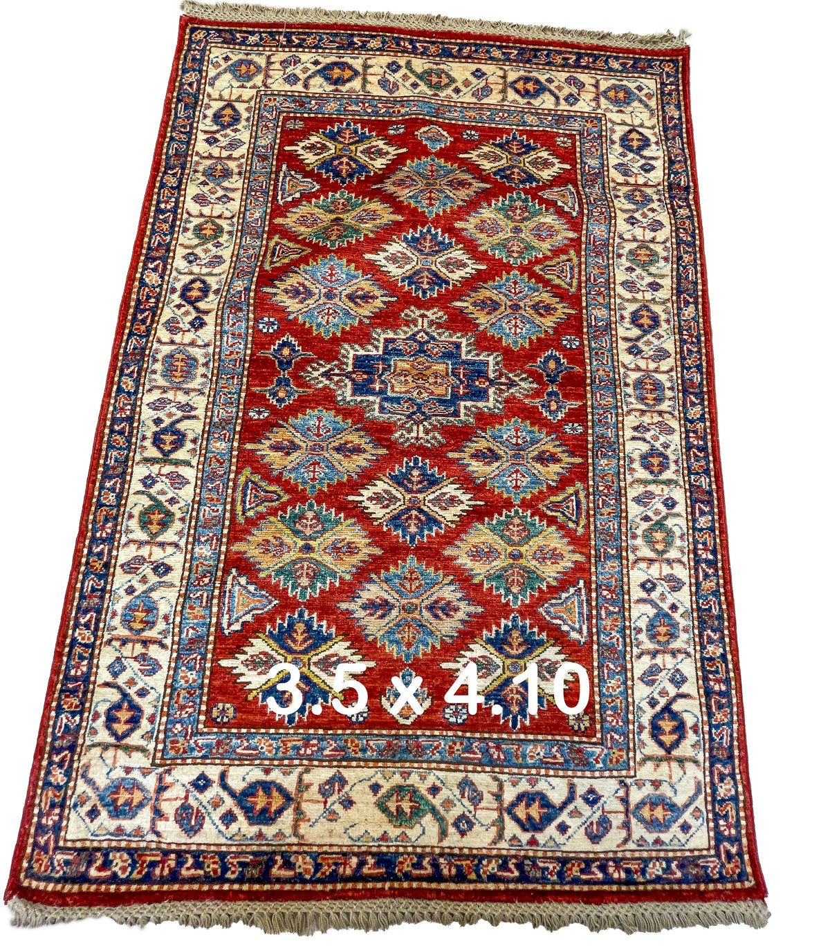 Pakistani Hand-Knotted Kazak