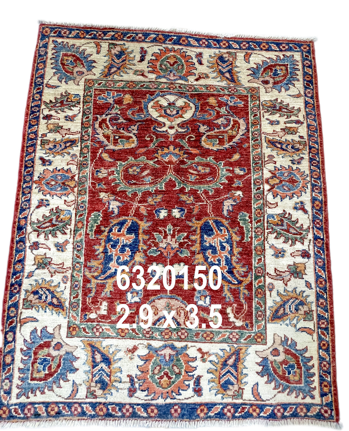 Pakistani Hand-Knotted Kazak