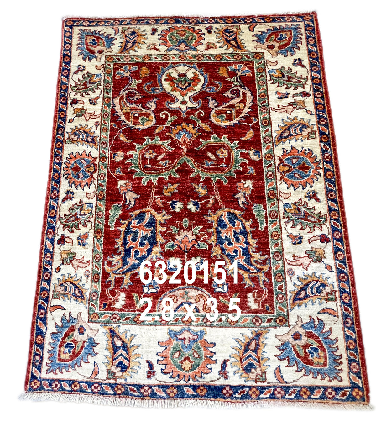 Pakistani Hand-Knotted Kazak