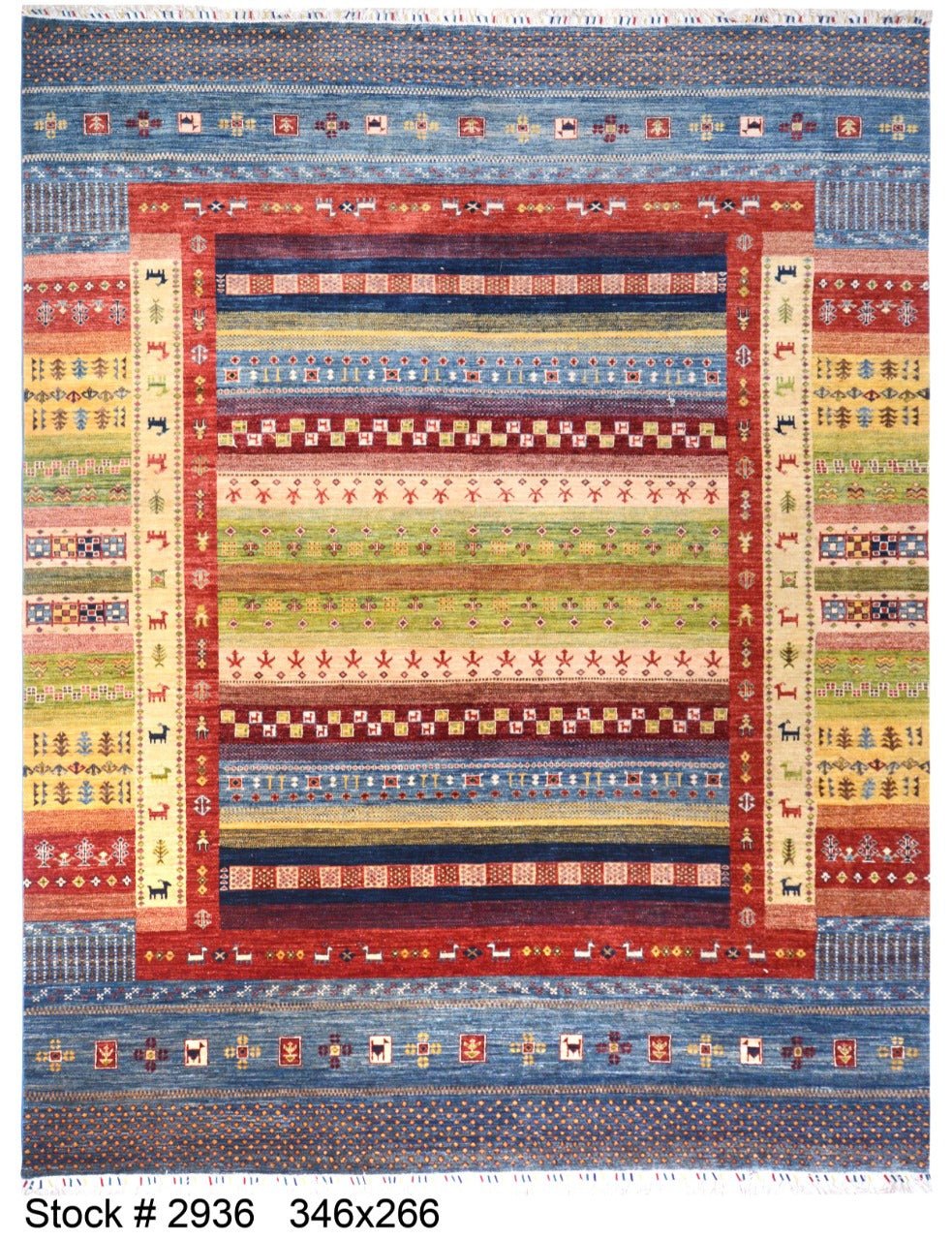 Pakistani Hand-Made Area Rug