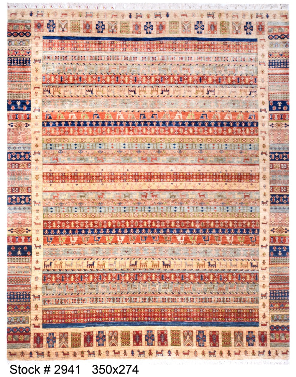 Pakistani Hand-Made Area Rug