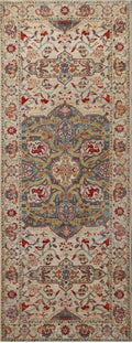 Ivory & Sage Medallion Runner 3'0" x 7'10"