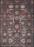 Charcoal Floral Allover Rug 10'1" x 13'9"