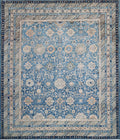 Light Blue Allover Rug 8'3" x 9'7"