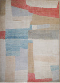 Abstract Color-Block Moroccan Rug 10'0" x 13'8"
