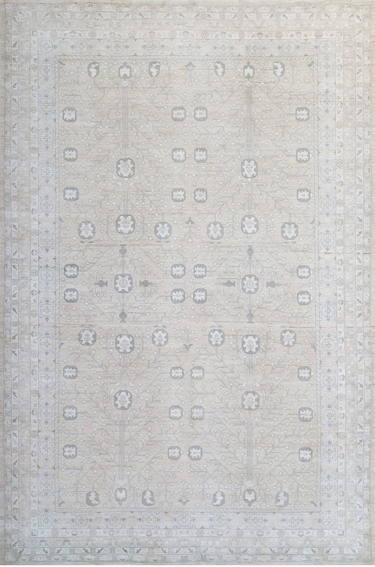 Sand & Ivory Oversize Khotan Rug 11'9" x 17'9"