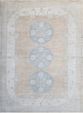 Camel & Blue Khotan Rug 11'9" x 16'0"