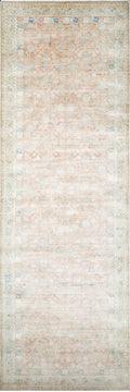 Peach & Ivory Khotan Runner 5'6" x 15'10"