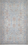 Ivory & Rust Khotan Rug 3'0" x 4'8"