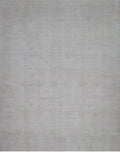 Silver Gray Tone-on-Tone Rug 7'9" x 9'9"