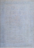 Lavender Blue Palace-Size Oushak Rug 14'6" x 22'2"