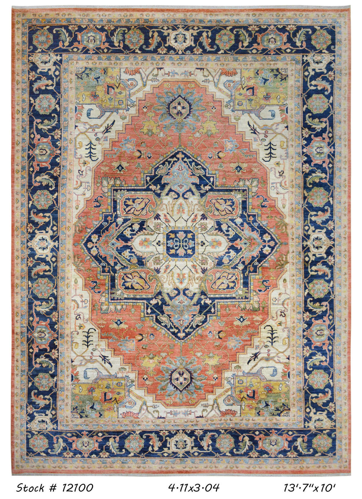 Pakistani Hand-Made Area Rug