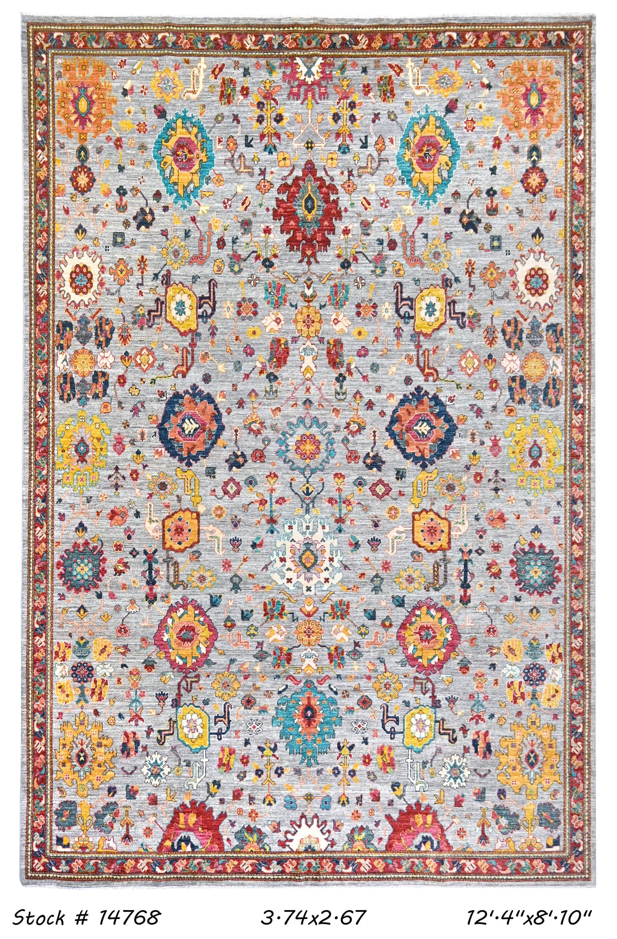 Pakistani Hand-Made Area Rug
