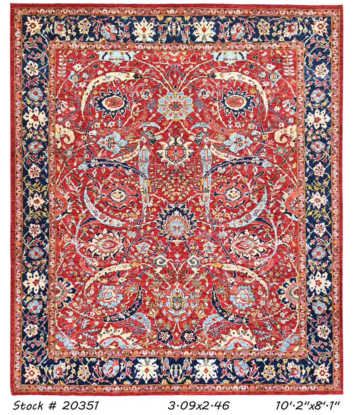 Pakistani Hand-Made Area Rug