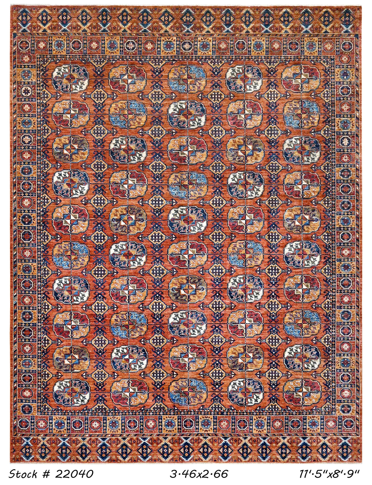 Pakistani Hand-Made Area Rug