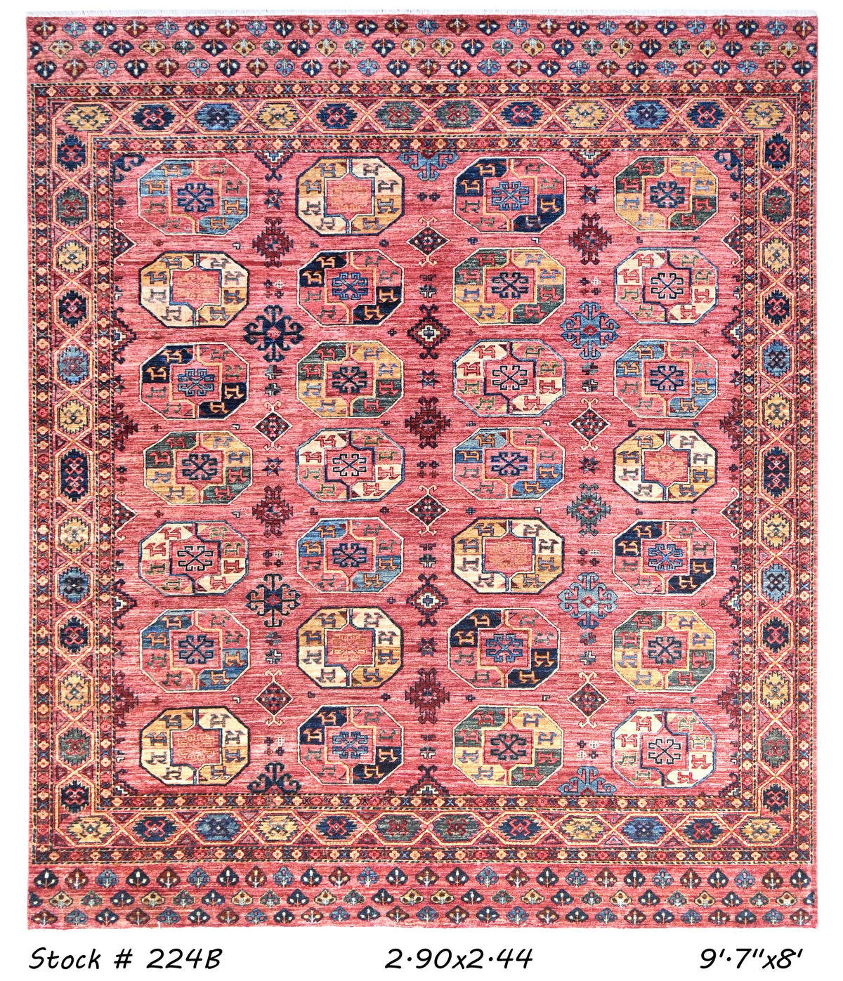 Pakistani Hand-Made Area Rug