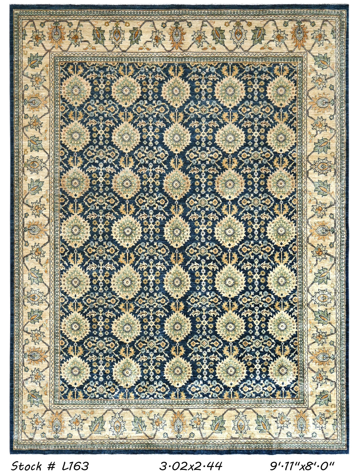 Pakistani Hand-Made Area Rug