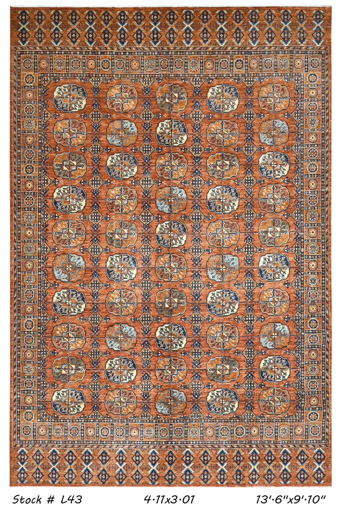 Pakistani Hand-Made Area Rug