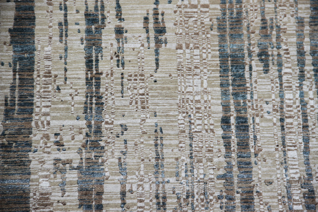 Indian Hand-Knotted Area Rug