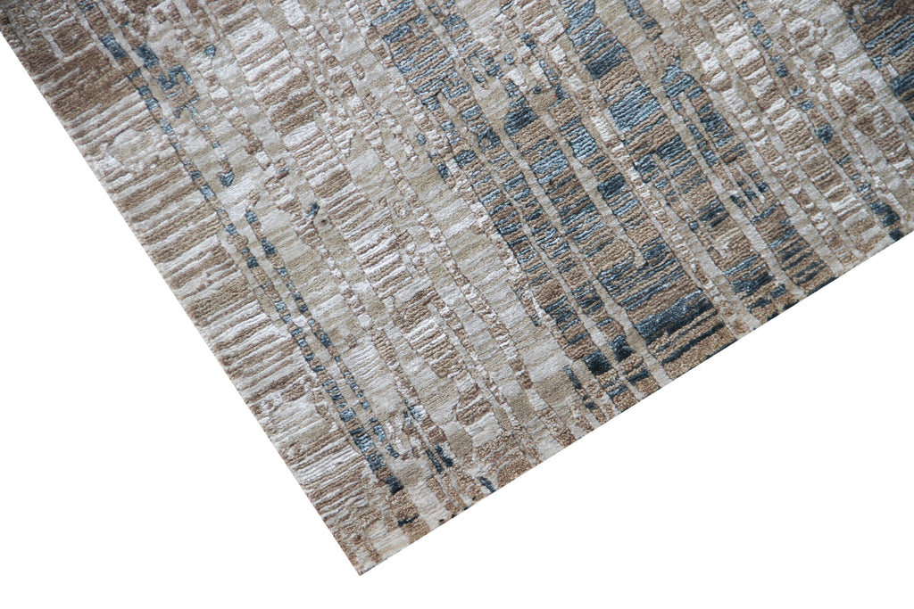 Indian Hand-Knotted Area Rug