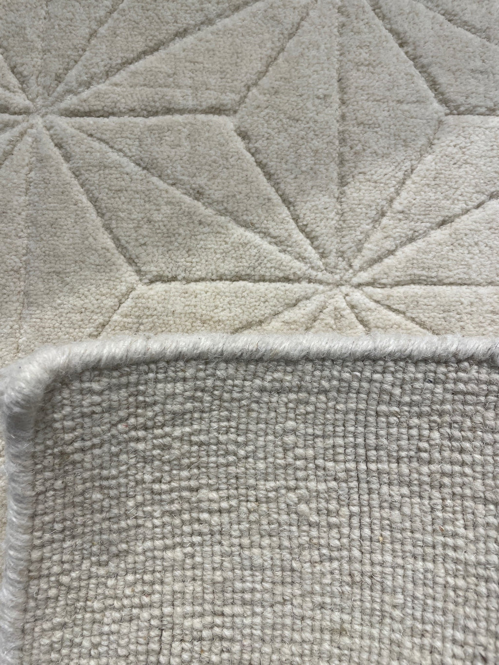 White Diamond Area Rug